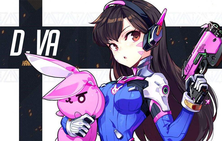 漫龙 守望先锋卫衣外套dva宋哈娜印象服动漫卫衣连帽拉链男女