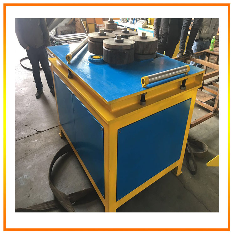 电动角铁卷圆机小型手动弯圆机方管液压卷圆机卧式角钢卷圆机