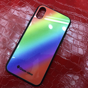 潮牌苹果iphonex手机钢化玻璃壳iphone6/7/8plus创意保护软壳全包