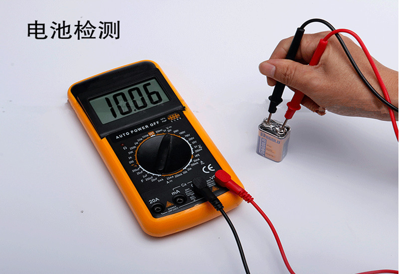 数字多用表多用电压电流表测量电流仪器 电器维修工具批发