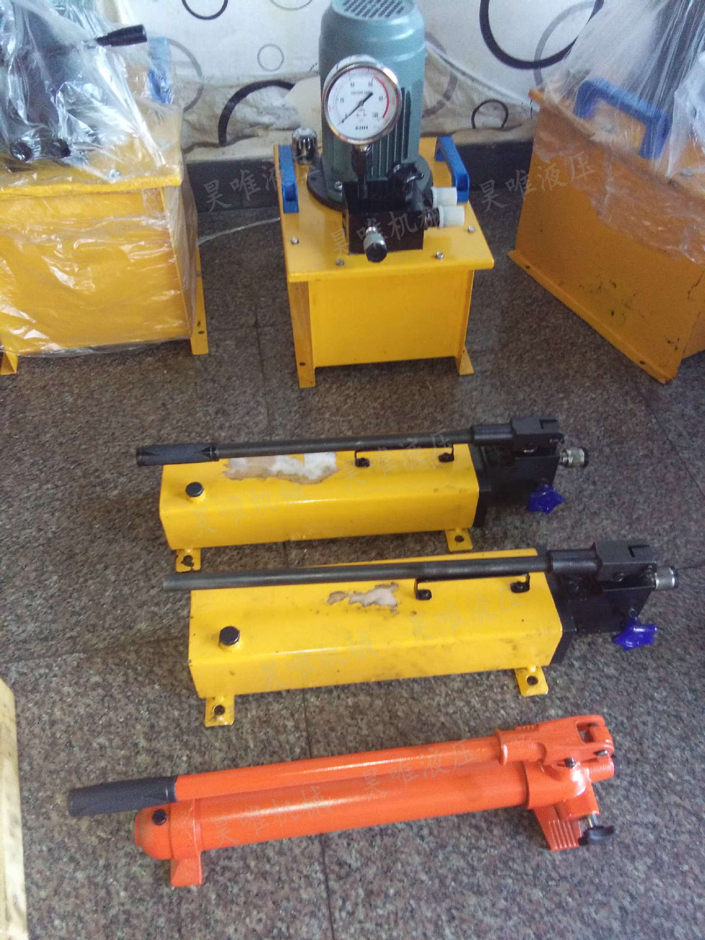 手动泵手动液压泵站200兆帕手动泵车间用超高压手动泵站300兆帕手动