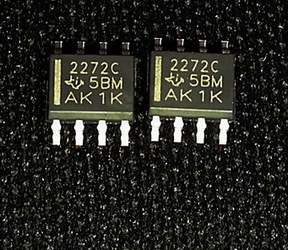 原装tlc2272cdr tlc2272 丝印2272c sop8 精密线性运算放大器芯片