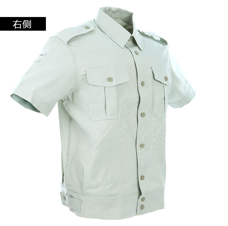 厂家批发99短袖衬衣户外军训衬衣夏裤长袖衬衣衫学生军训服装批发