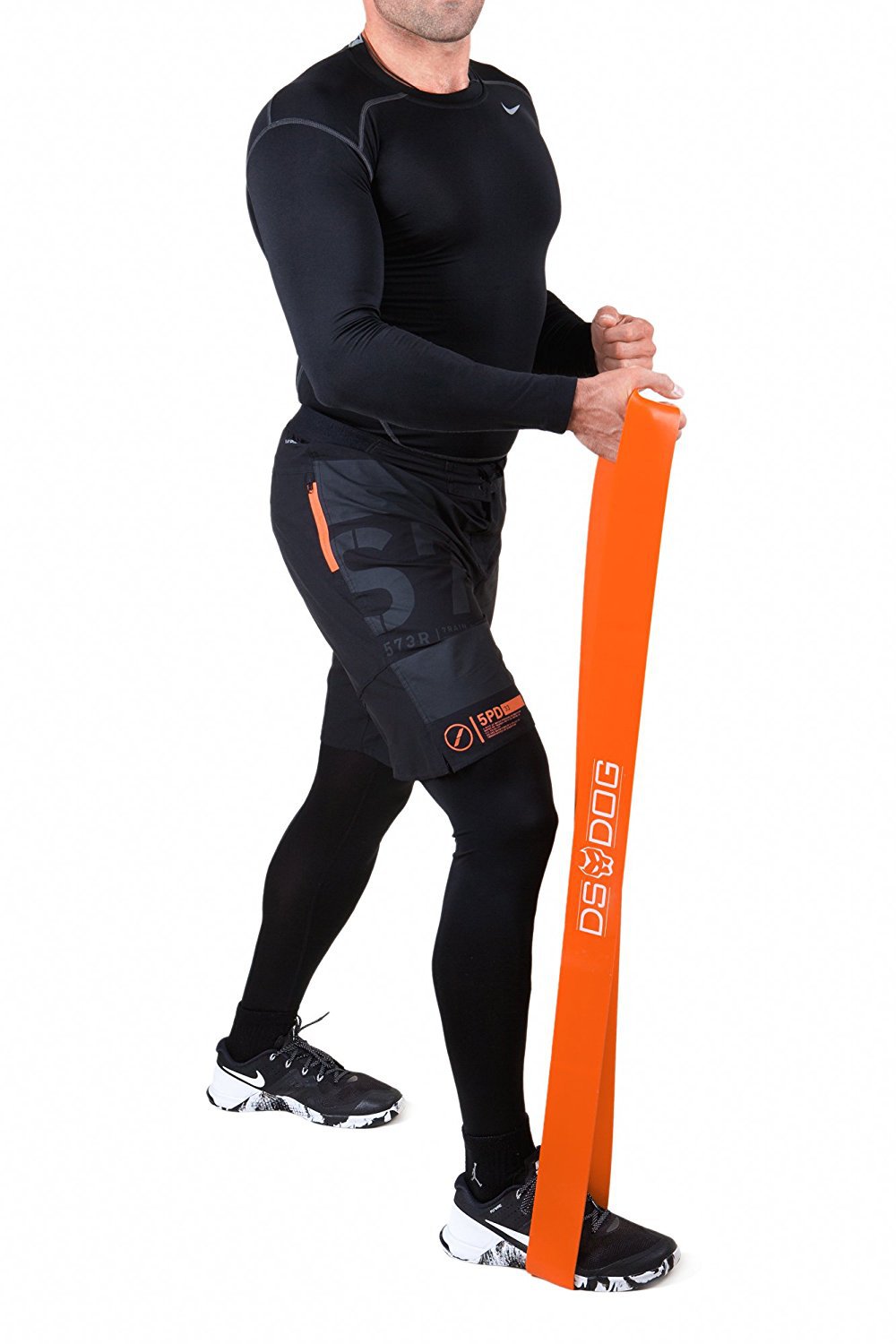 弹力带力量训练健身带 瑜伽拉力带 康复训练阻力带扁皮筋 阻力圈