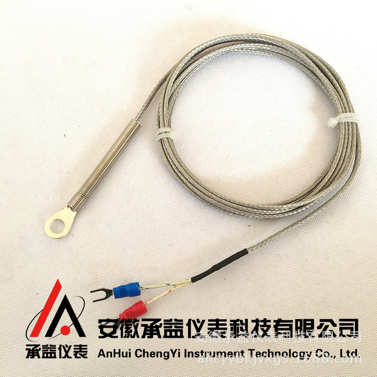 贴片热电偶wrn01t电机热电偶表面测温线k型e型j型贴片式