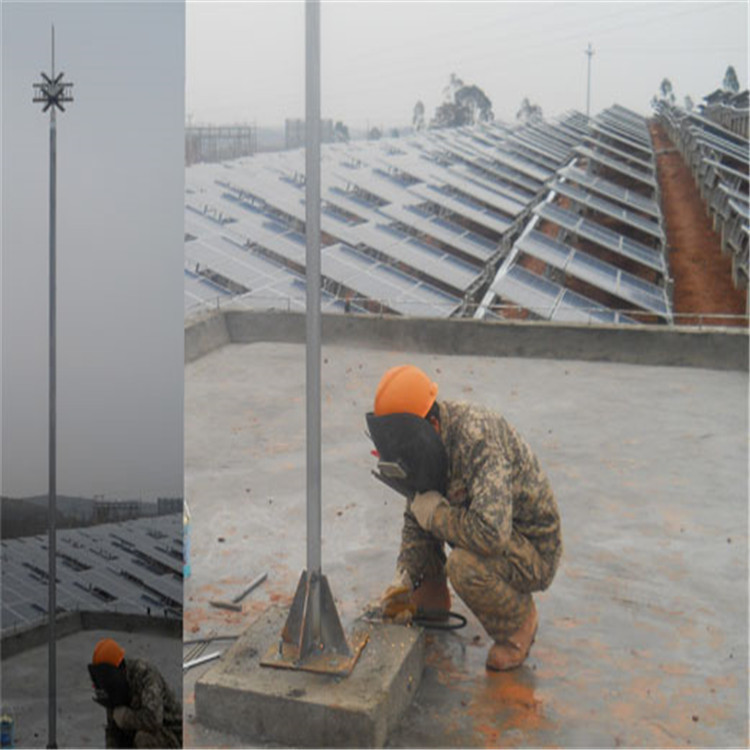 定做不锈钢避雷针提前预放电接闪器防雷屋顶建筑工程避雷塔接地器