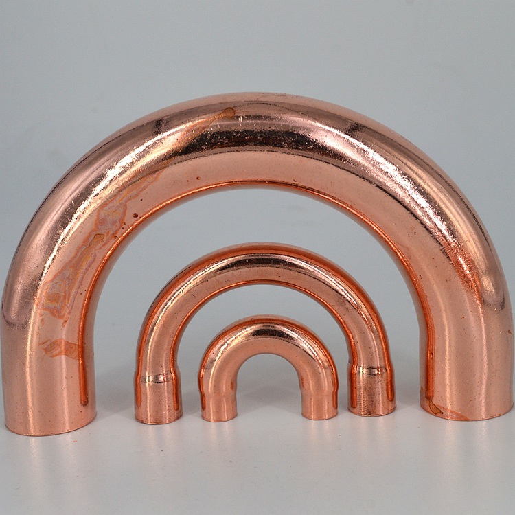 厂家供应铜弯头u型铜弯头黄铜内外牙弯头批发铜跨弯品质保证