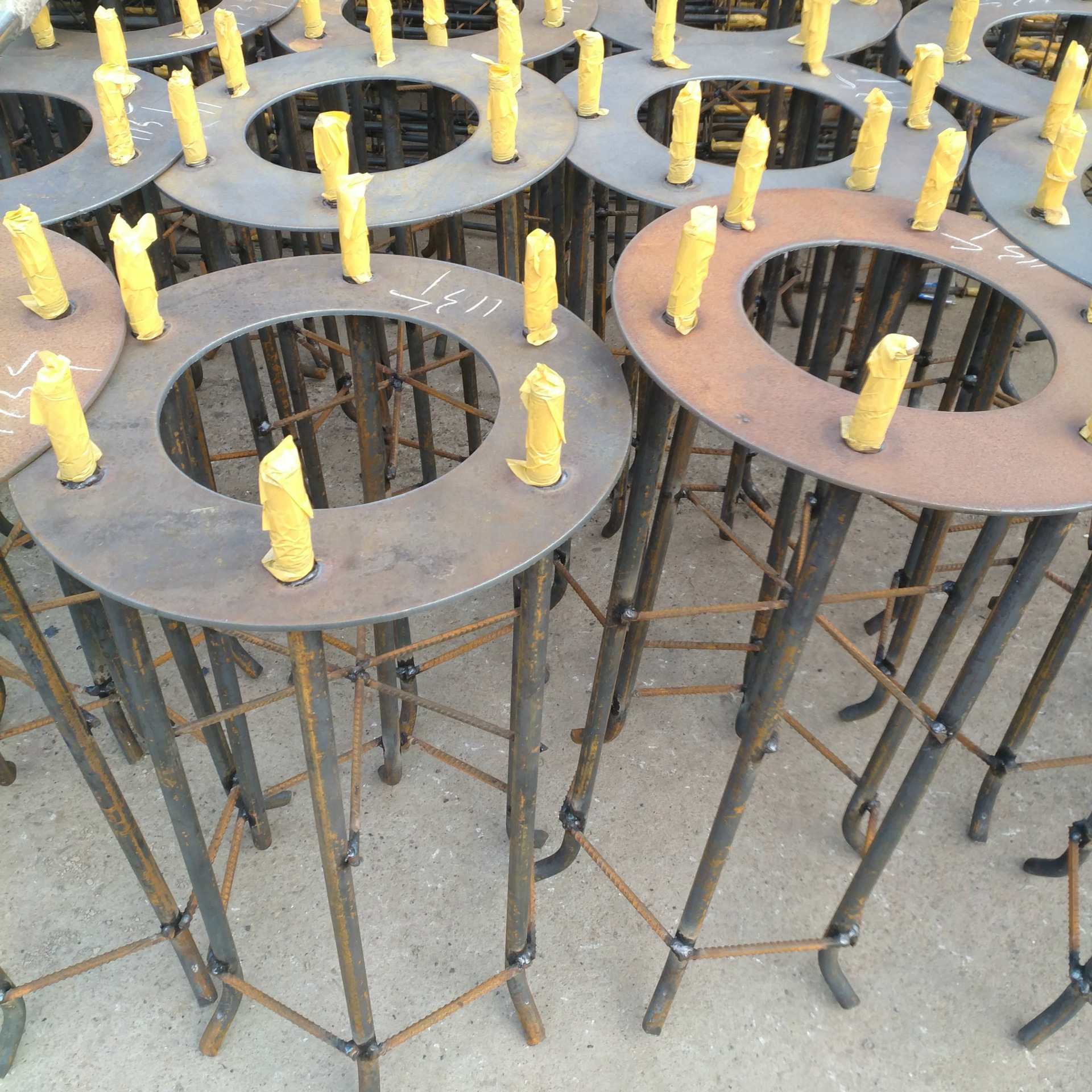 高邮市厂家批发道路灯杆灯柱基础预埋件|新农村建设米路灯杆地锚