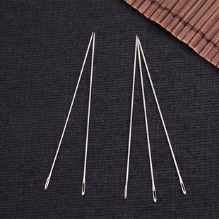 金属手缝针0.8*45 缝纫diy工具手工缝包针老人大眼针5/0 义乌