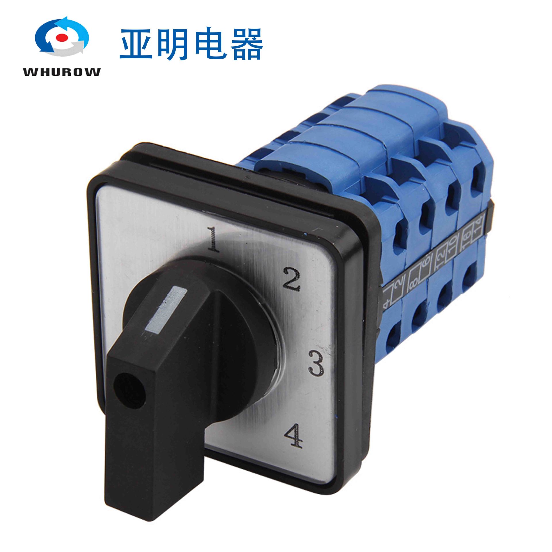 lw26-20/4 四档四节万能转换开关20a银触点一档控制一节旋转组合