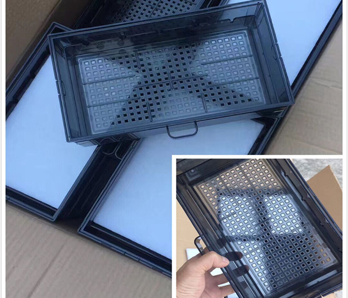 干湿分离盒水族箱过滤棉鱼缸雨淋式过滤设备抽屉式滴流盒过滤