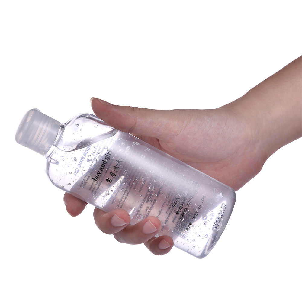 悦潮水溶性人体润滑液200ml 透明质酸 超久爽滑超大瓶直销批发