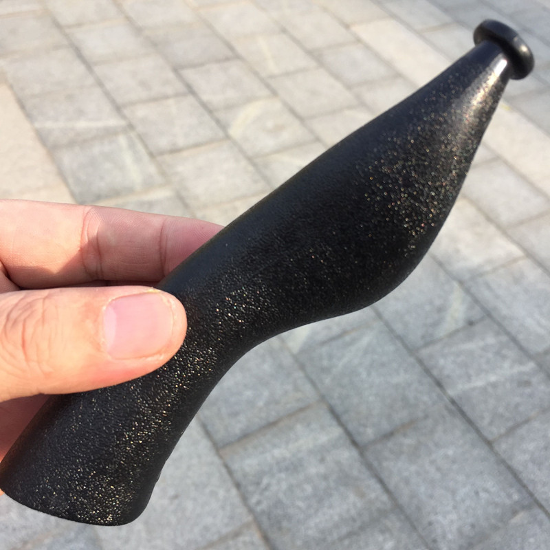 树脂弹弓飞虎叉扁皮弹弓免绑宽皮玩具户外反曲弹弓黑将军裸弓未绑