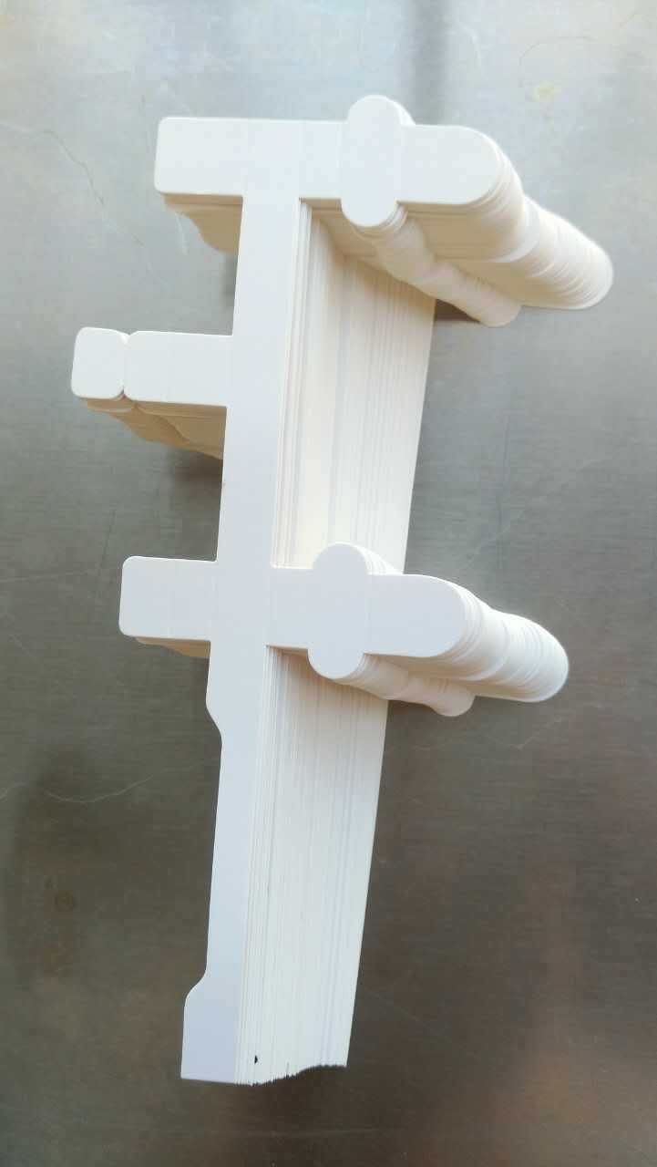 工厂直销 数据线pet扎带片 印刷扎带膜可折透明捆绑片 方形硬扎片