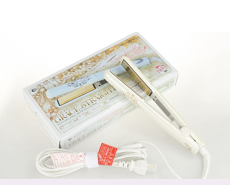 日本createiron宫村浩气迷你小夹板直发器陶瓷不伤发.