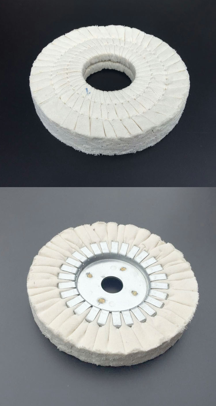 供货 抛光风轮防羽布风轮府绸风布轮棉布轮铁芯布轮镜面抛光布轮-阿里