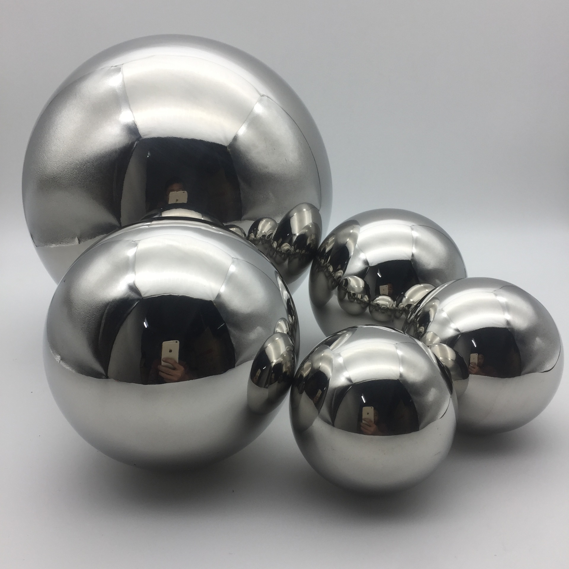 不锈钢圆球 空心球 不锈钢装饰配件镜面圆球 精品大圆球 厂家直销