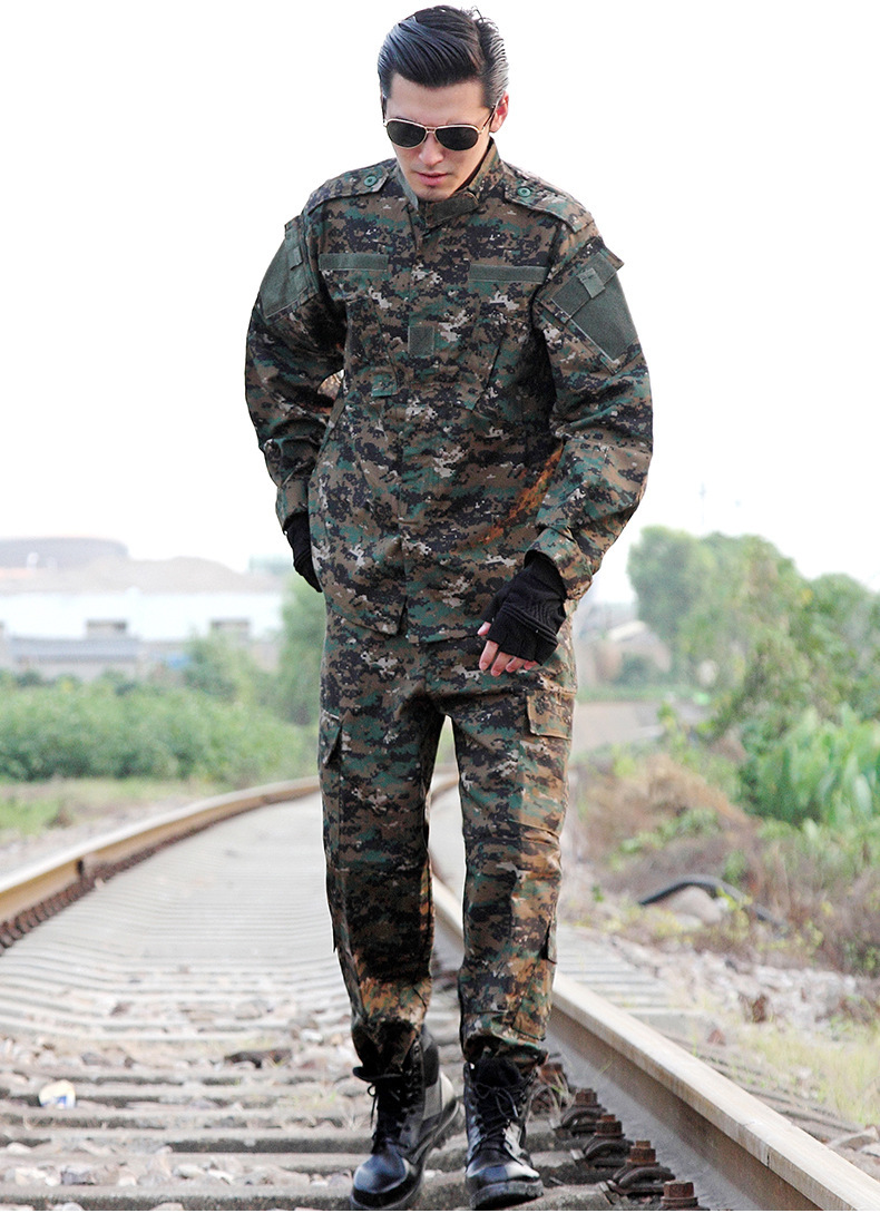 蟒纹cp户外外军二代迷彩服套装男军迷装备美军训练服作训服