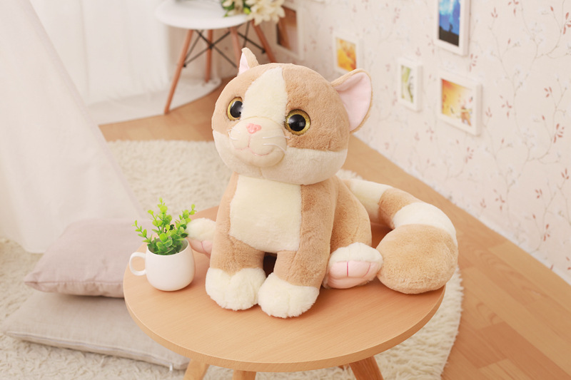 厂家批发订制毛绒玩具玩偶卡通公仔长尾巴猫 礼品生日礼物招代理