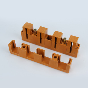 批发供应pmj1母线夹 黄色母线夹 铜排夹 gck母线夹