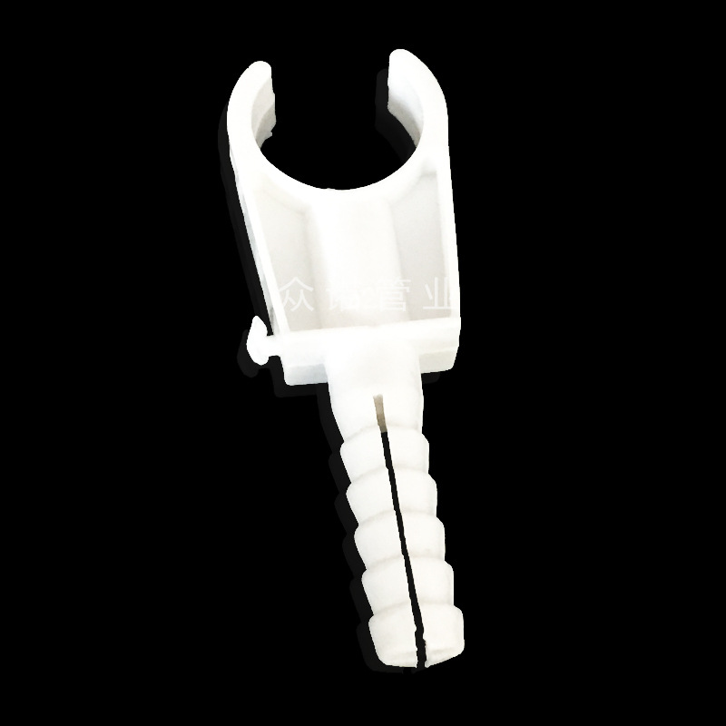 厂家供应 ppr管卡 u型涨杆方座卡 带腿涨卡 pvc管卡 带脚排卡