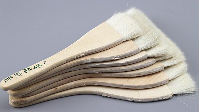 特价优质羊毛板刷裱画书画排笔工笔水彩国画底纹笔板刷铺色毛刷