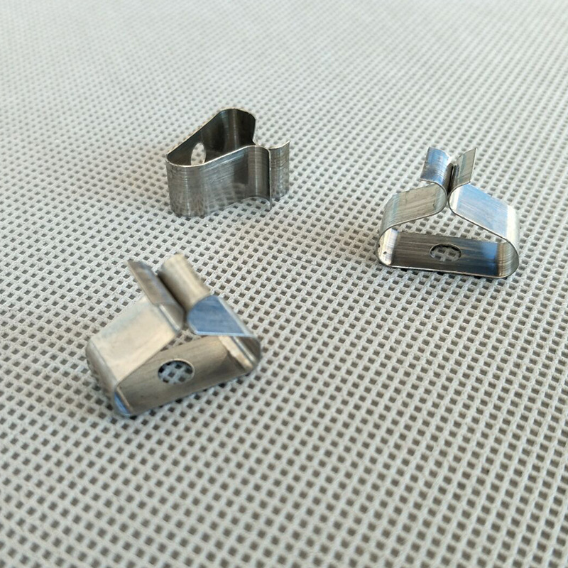 弹性弹簧钢管卡扣 弹性开口管卡 管夹卡箍 锰钢管卡子