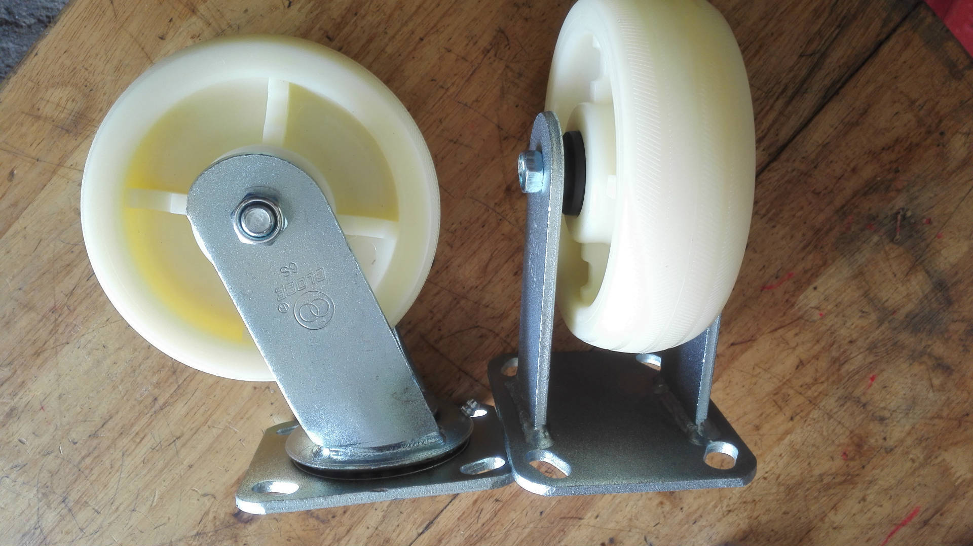 globe环球脚轮正品 6寸a型尼龙万向轮 定向轮