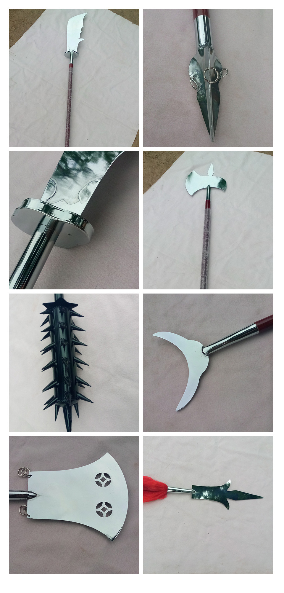 十八般兵器全套 精武会新品仿古十八班兵器武术器械厂 厂家批发