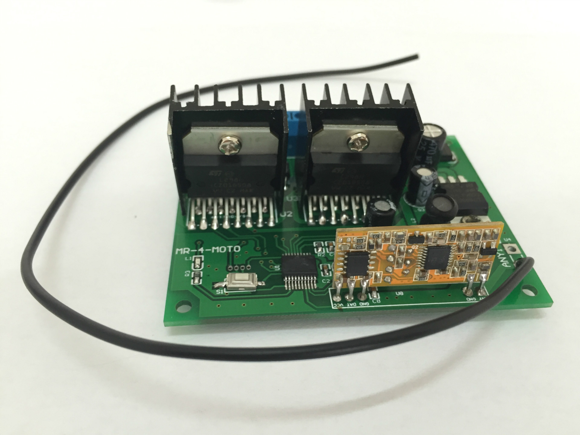 无线8路电机遥控器模块 mr-4-moto