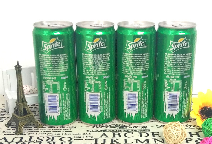 批发团购 雪碧330ml*24听整箱 加长摩登罐 汽水餐饮备用 多省包邮