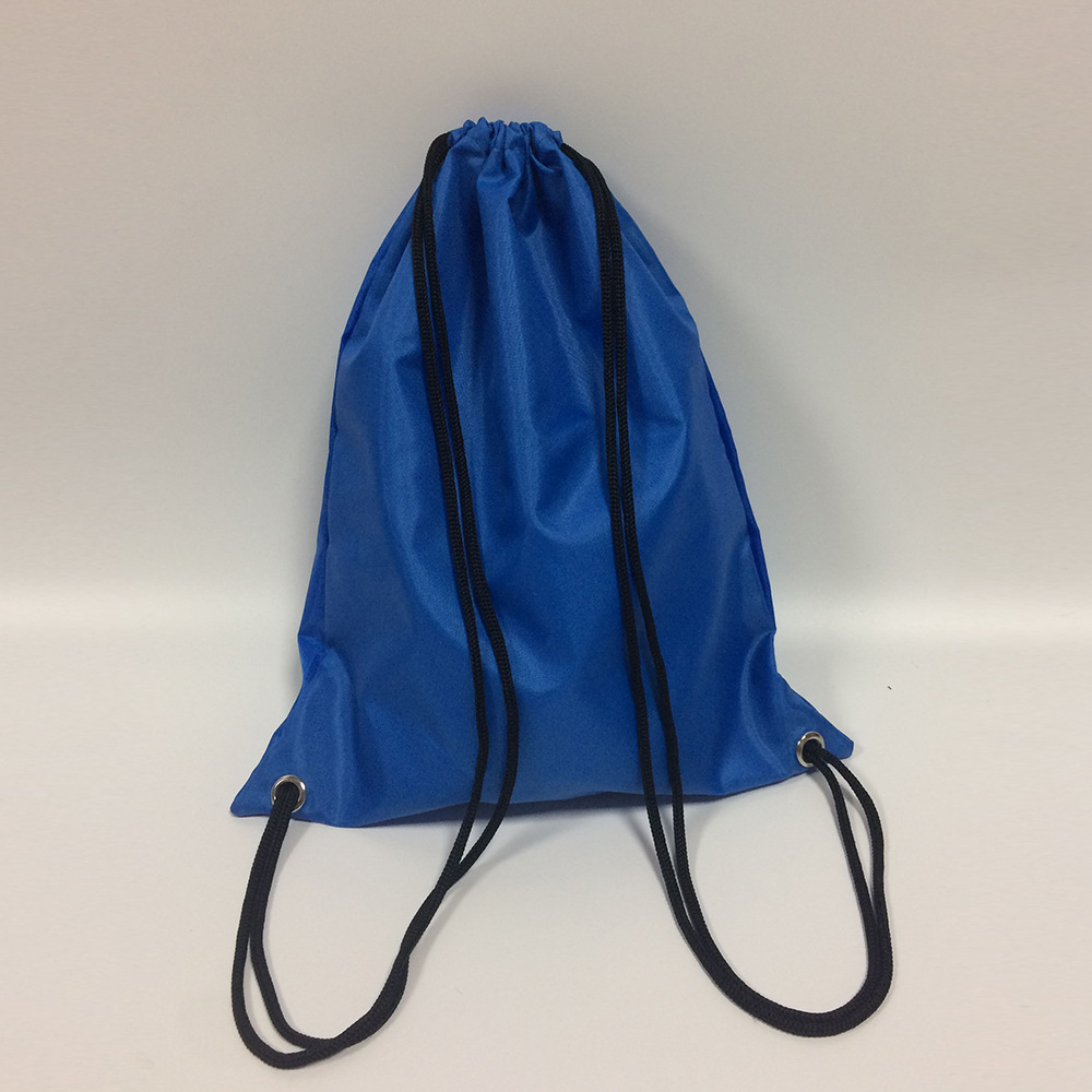涤纶背包袋定做 420d束口涤纶袋 防水涂层抽拉绳束口包定制