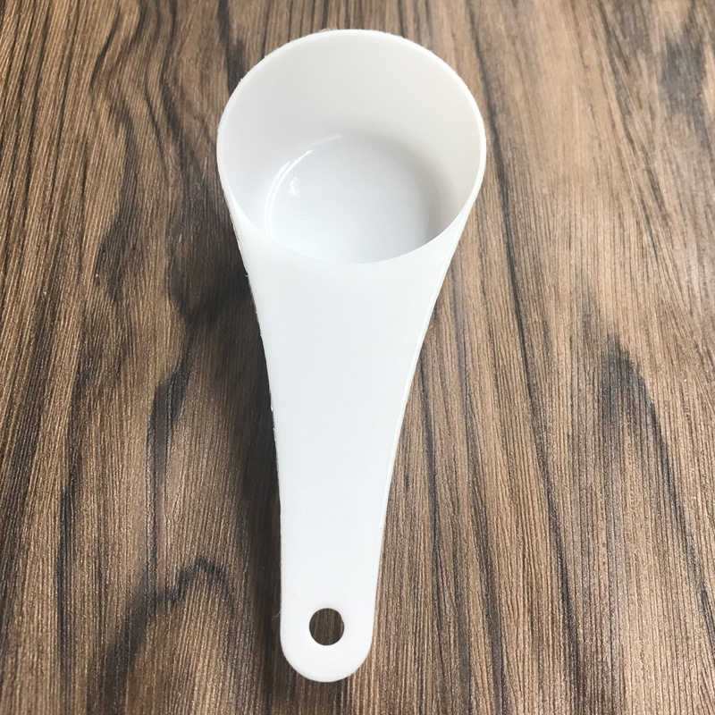 厂家直销30克60毫升白色散装塑料量勺杂粮面粉小勺子蛋白粉勺pp勺