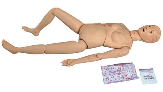 新型组合式多功能护理模型(女性)普通护理人模型 护理模拟人