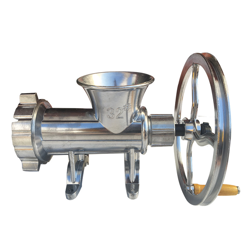 32号商用手电两用铝合金绞肉机铸铁绞肉机家用小型灌肠机肉馅机