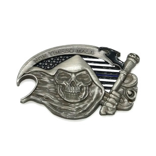 供应锌合金骷髅勋章 外贸仿古纪念章设计定做 骷髅奖章制作工厂