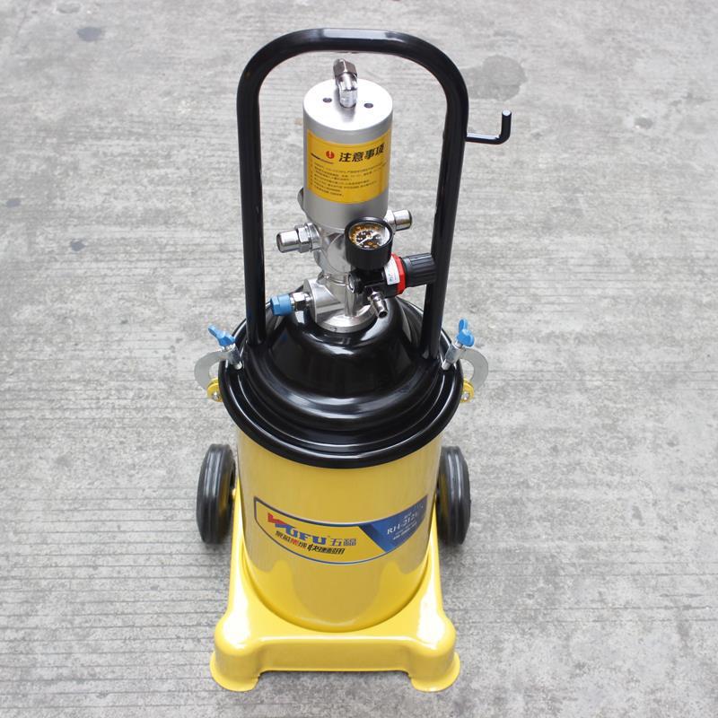 五福wufu高压注油器 注油机 12l气动黄油枪黄油机 大容量rh2121/d