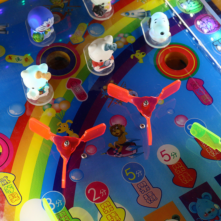新款推荐亲子儿童娱乐投币式游艺超级弹珠台弹珠游戏机