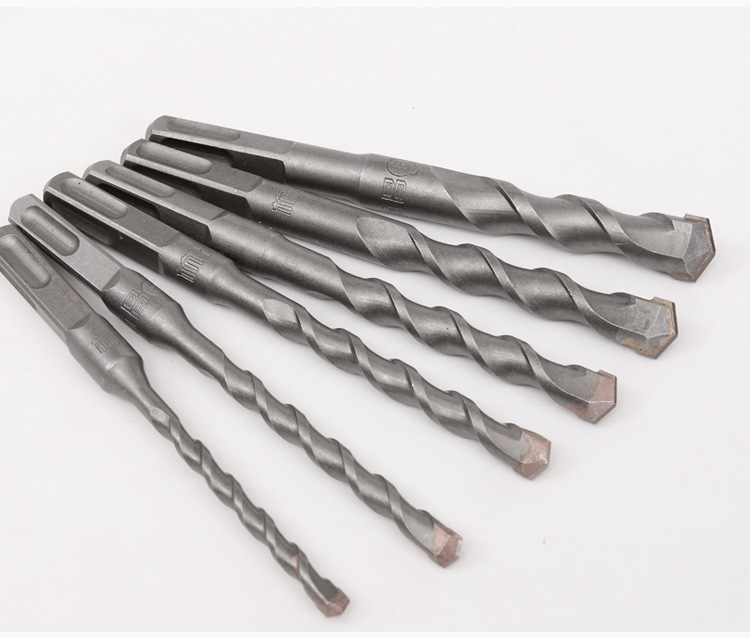 杭昌电锤钻头方柄四方四坑加长穿墙水泥混凝土建工圆柄冲击钻头