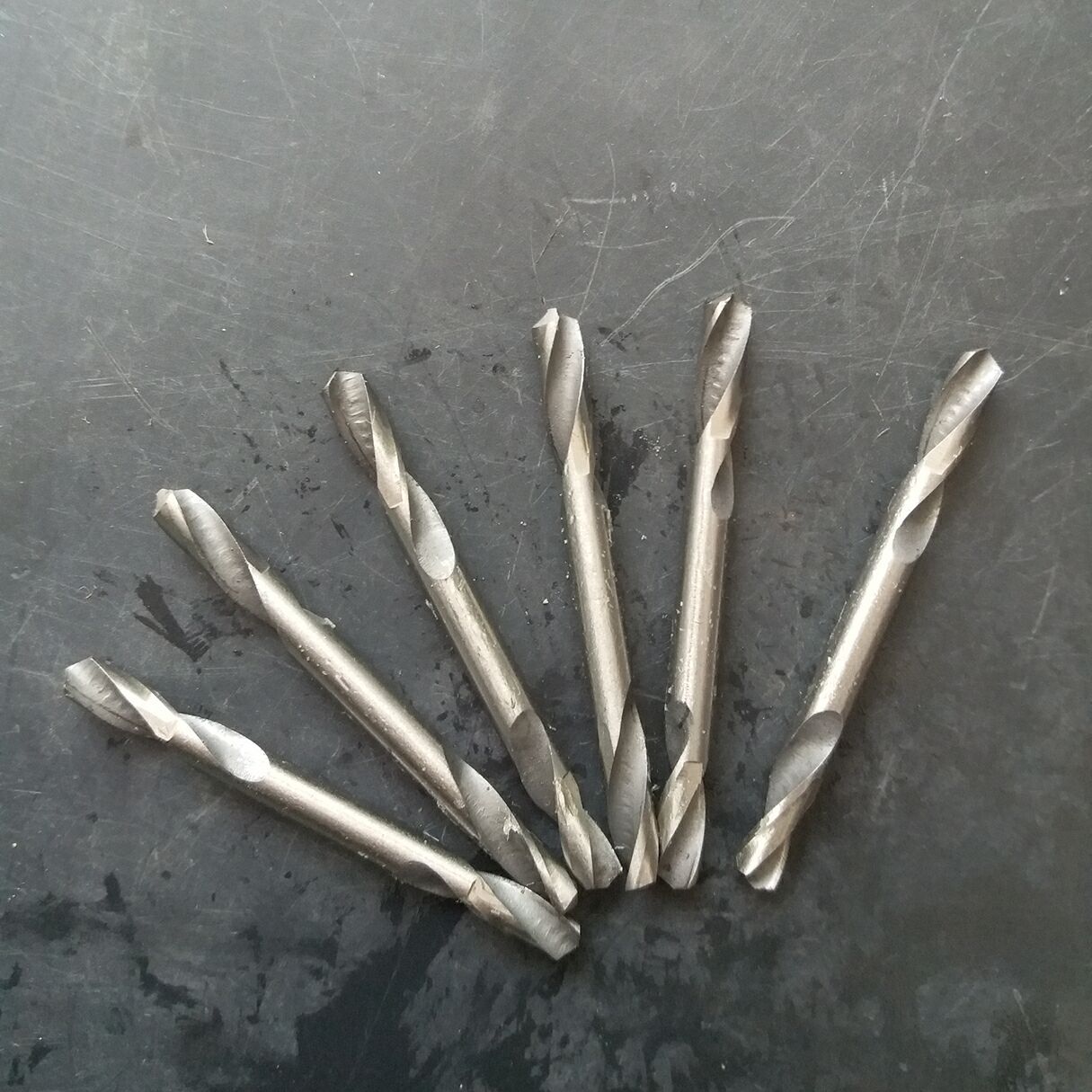 直柄麻花钻头 两头麻花钻 4241高速钢钻头 双头钻头 木工钻头