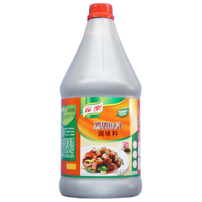 家乐黑胡椒汁2.5kg 调味汁照烧汁牛排烧烤腌制料