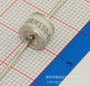 陶瓷气体放电管 防雷管 2rm150l-8 2rm150-8 2脚 150v 2r150 10ka