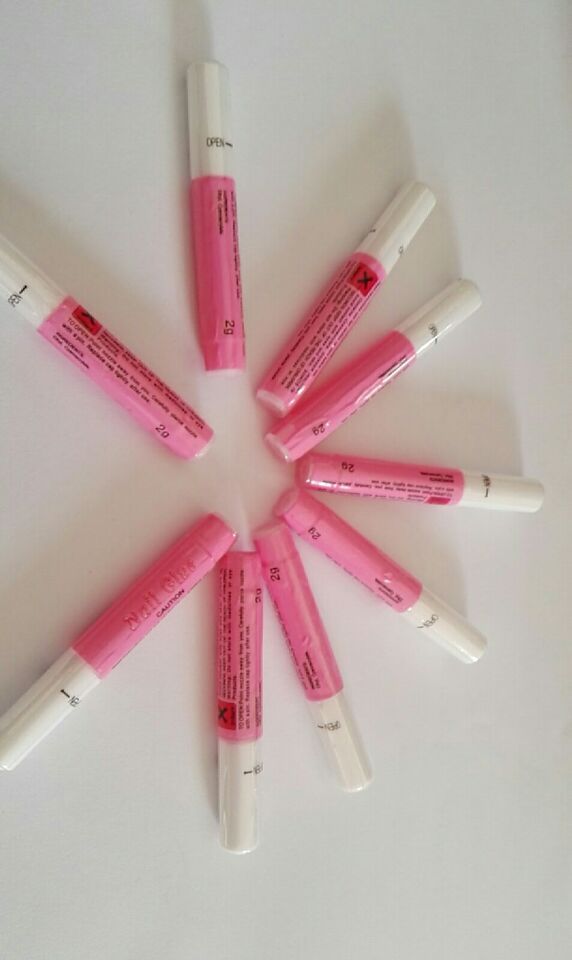 nail glue 美甲胶水 粘假指甲片小胶水2g