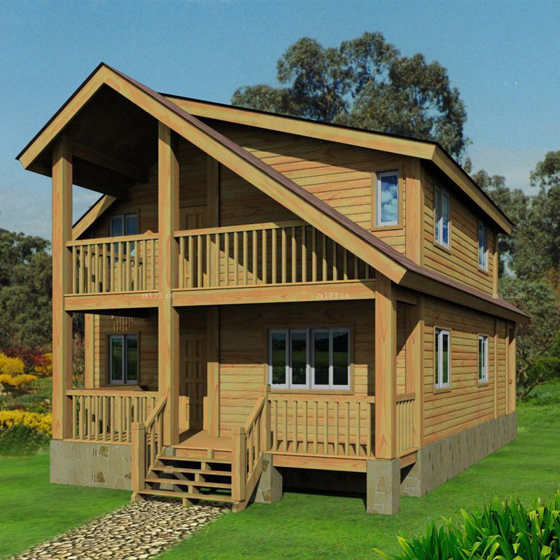 木屋别墅 木屋定制 木屋连接件 户外木房子