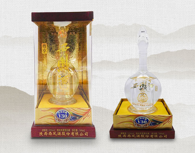 白酒批发供应 陕西西凤酒尊享年份封藏酒v30 52度凤香型纯粮酒水