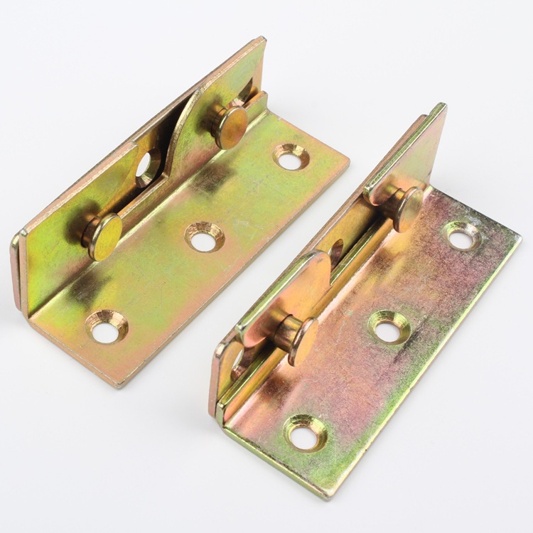 五金挂件床扣家具连接件床铰链床用五金 床角码 床配件