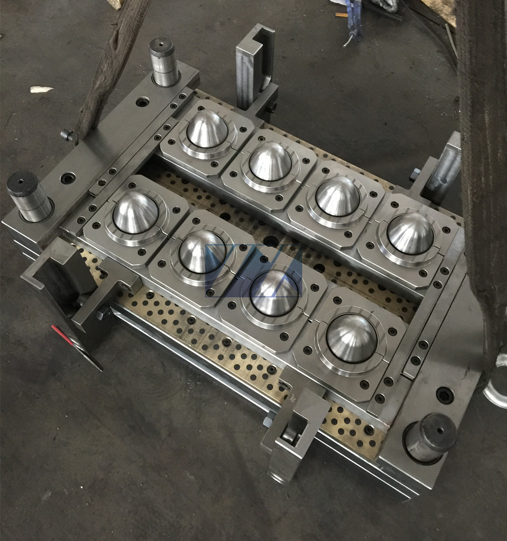 一出八双锁螺纹广口瓶坯模具 厂家定制精加工