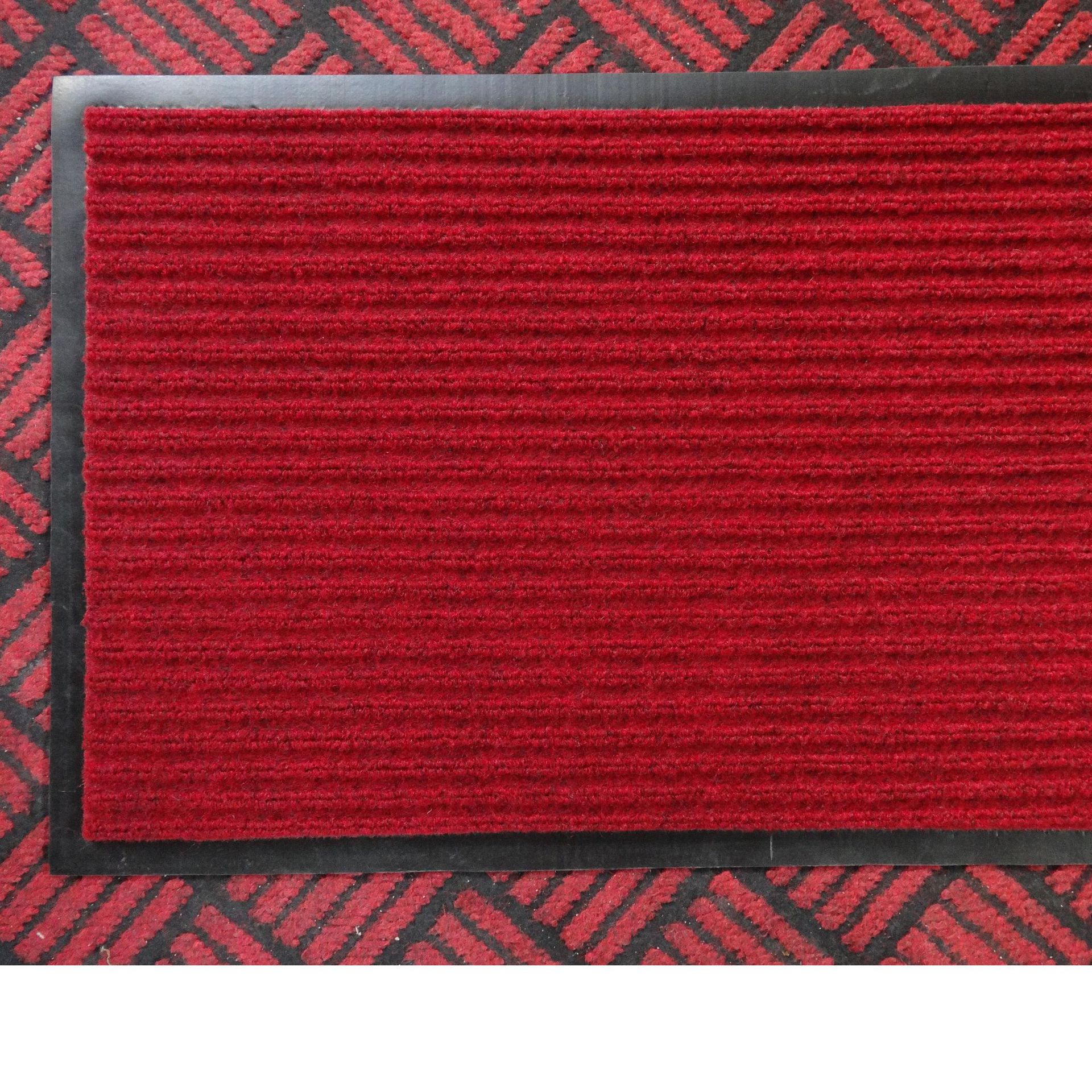 pvc双条纹地毯室内门垫蹭土垫地毯入室垫可定制地毯生产厂家直销