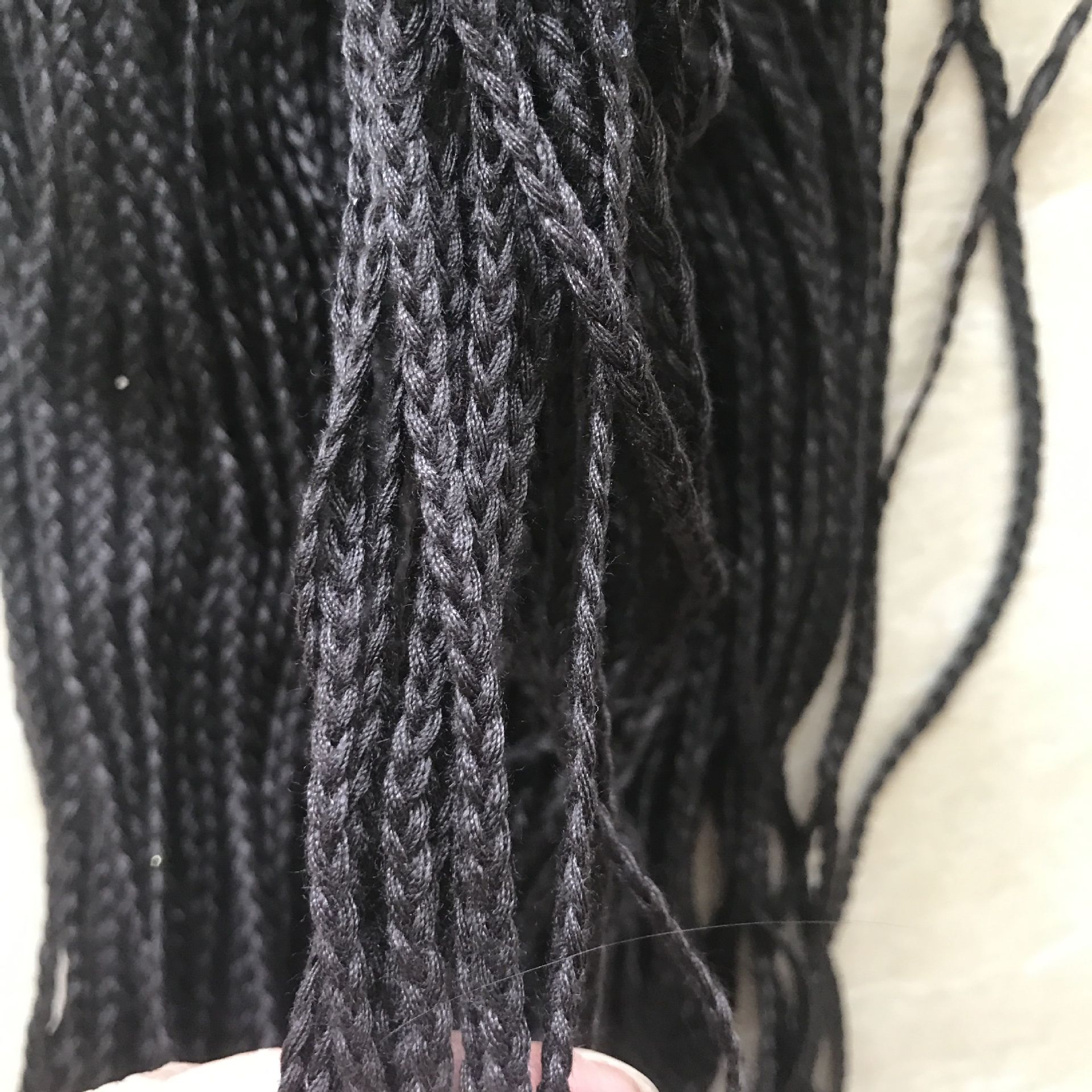 厂家供畅销辫子绳麻花绳三股扭绳3mm编织绳各种颜色来样订做