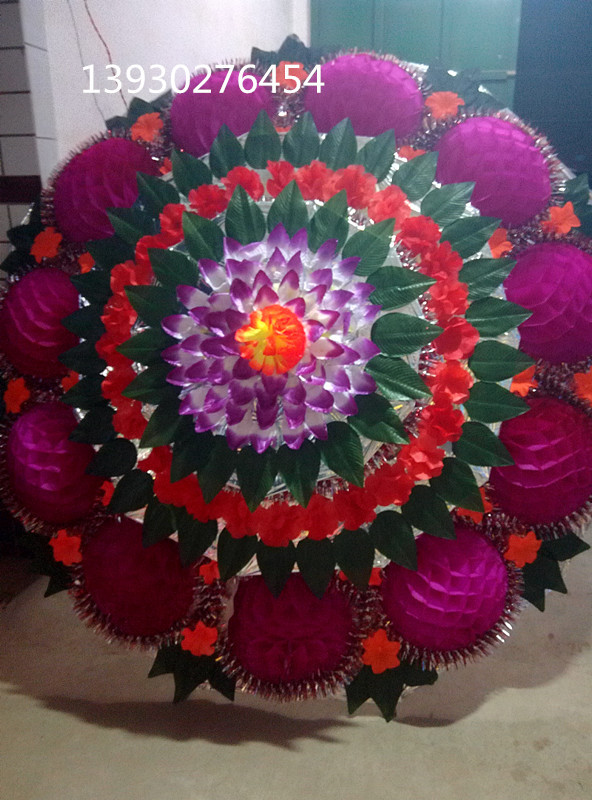 殡葬纸活【摇钱树盆】摇钱树花盆昌寿殡葬用品纸活大全纸五期盆